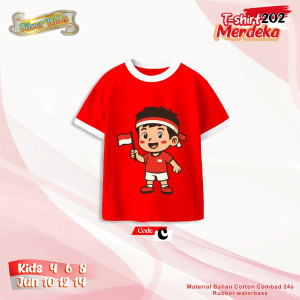 PO SILVERKIDS T-SHIRT MERDEKA 202