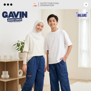 PO GAVIN JEANS CARGO BY UPRIGHT