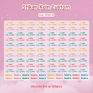 PO STIKER KAIN CUSTOM NAMA PANGGILAN MGL