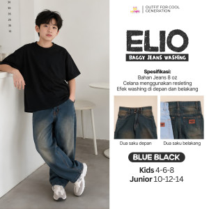PO ELIO BAGGY JEANS WASHING BY UPRIGHT