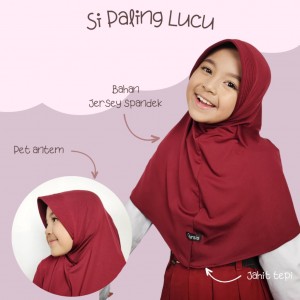 PO OSHI HIJAB PET JERSEY