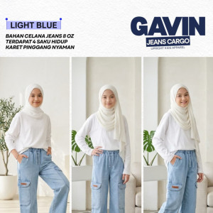 PO GAVIN JEANS CARGO BY UPRIGHT