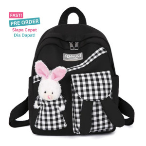 FAST PO BUNNY SQUARE BACKPACK