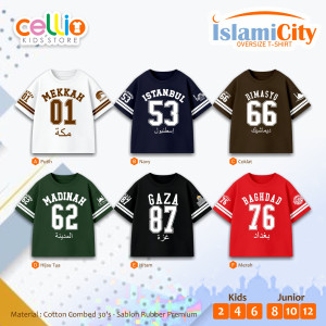 PO CELLIO TSHIRT OVERSIZE ISLAMI CITY