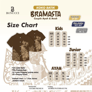 READY STOK KOKO BRAMASTA (KIDS) BY BONUCCI