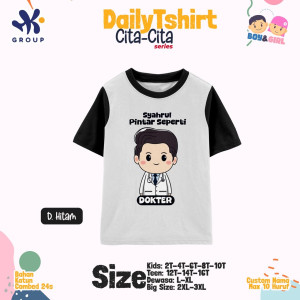 PO DAILY SUIT TSHIRT CUSTOM NAMA CITA-CITA SERIES HK GRUP