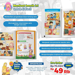 PO KOMIK SAINS ANAK “SERU! AKU TAU INI ITU”