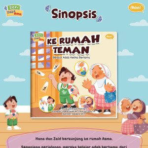 PO BUKU SERI ZAID DAN HANA : 10 BUKU CERITA ADAB ISLAMI ANAK BY AHLAN