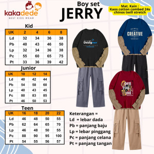 PO BOY SET JERRY BY KAKADEDE