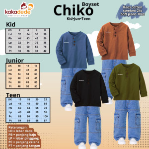 PO BOYSET CHIKO (TEEN) BY KAKADEDE