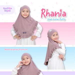 PO RHANIA HIJAB INSTAN RUFFLE BY SYAFIQA