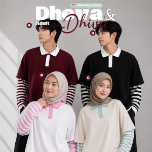 PO ONE SET DHEVA & DHIVA BY LITTLE KING & QUEEN