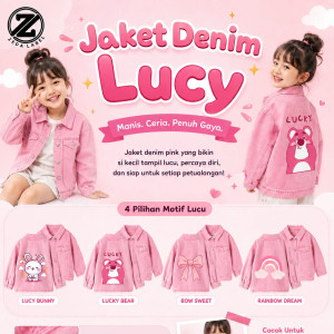 PO JAKET DENIM LUCY BY ZEDA LABEL