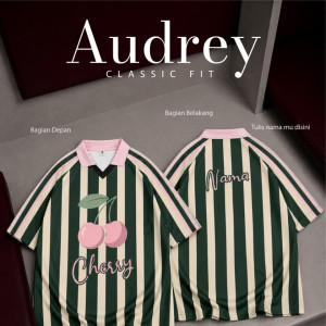 PO TSHIRT JERSEY AUDREY SPORTY CUSTOM NAMA BY MASTER KIDDOS