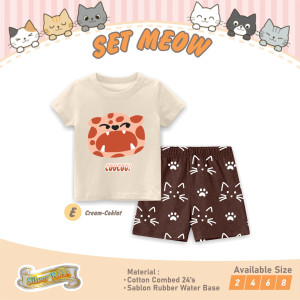 PO SET MEOW BY SILVER KIDS