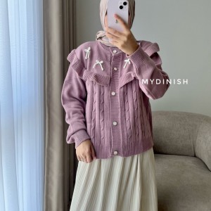 FAST PO EVELYN KNIT CARDIGAN