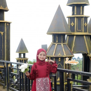 PO GAMIS SET SAHILA BY (BABY & KIDS) ORISABILAQU