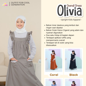 PO OLIVIA OVERALL DRESS BY UPRIGHT