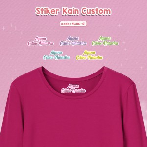 PO STIKER KAIN CUSTOM NAMA PANGGILAN MGL