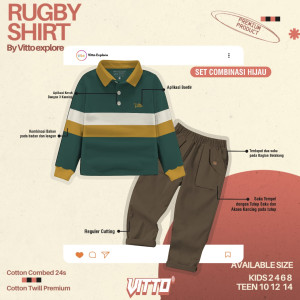PO ONE SET RUGBY SHIRT BY VITTO