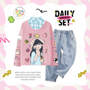 PO DAILY GINGHAM SET BY JOLA JOLY