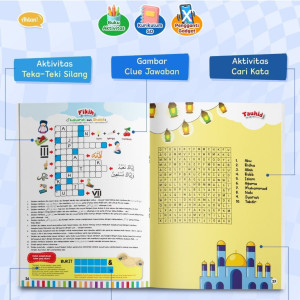 PO BUKU TEKA TEKI SERU ANAK MUSLIM LEVEL 1 AHLAN