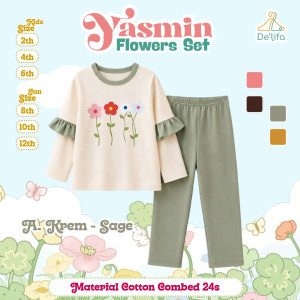 PO YASMINE FLOWER SET BY DELIFA
