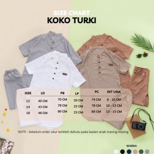 KURTA JUNIOR TURKI BY KANOBRAND