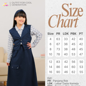 PO NAISHA VEST SKIRT SET BY UPRIGHT KIDS