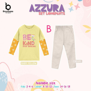 PO AZZURA SET LONGPANTS BY BOOMBEES