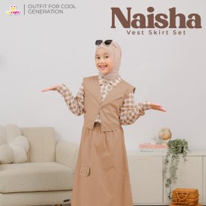 PO NAISHA VEST SKIRT SET BY UPRIGHT KIDS