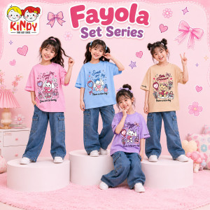 PO FAYOLA SET BY KINDY KIDSWEAR