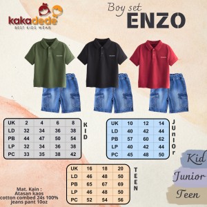 PO ENZO SET KIDS BY KAKADEDE