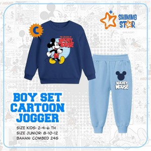 BOY SET CARTOON JOGGER BY SHINING STAR
