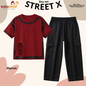 PO BOY SET STREET X (KIDS) BY KAKADEDE 
