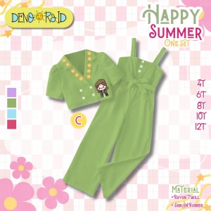 PO HAPPY SUMMER ONESET BY DENOORA