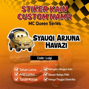 PO STIKER KAIN MC QUEEN CARS VOL 1 MGL