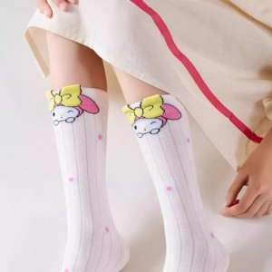 FAST PO MARU COTTON CALF SOCKS - MELODY SERIES