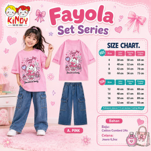 PO FAYOLA SET BY KINDY KIDSWEAR