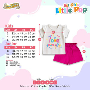 PO SET LITTLE POP BY SILVER KIDS