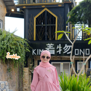 READY STOK SET GAMIS HIKARI KIDS BY ORISABILAQU