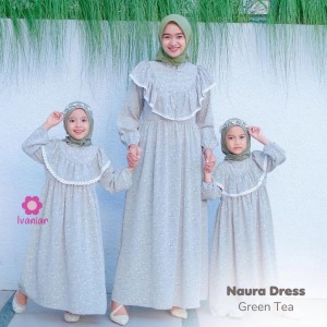 FAST PO NAURA MOM & KIDS LONG DRESS