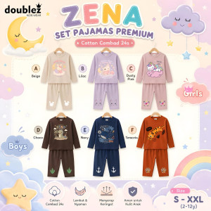 PO ZENA SET PAJAMAS BY DOUBLEZ