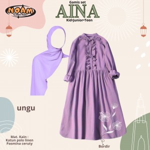 PO AINA SET GAMIS (KIDS) BY NOAM