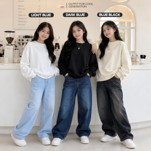 PO ELIO BAGGY JEANS WASHING BY UPRIGHT