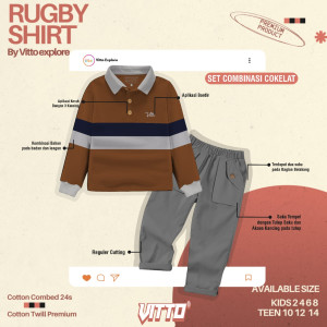 PO ONE SET RUGBY SHIRT BY VITTO