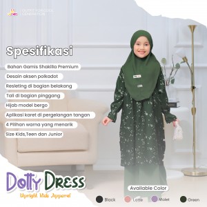 PO DOTTY DRESS BY UPRIGHT KIDS APPAREL