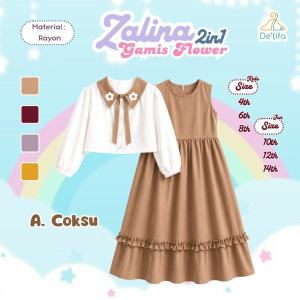 PO ZALINA 2IN1 GAMIS BY DELIFA
