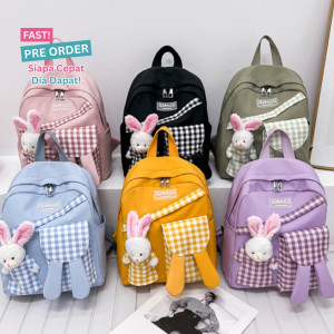 FAST PO BUNNY SQUARE BACKPACK