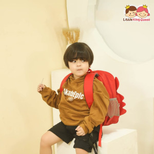 PO BACK PACK 3D KARAKTER BY LITTLE KING QUEEN